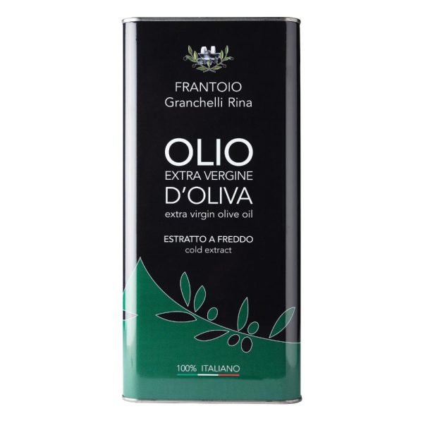 Olio Extravergine d'Oliva Classico/Robusto 100% Italiano - Lattina 5 LT