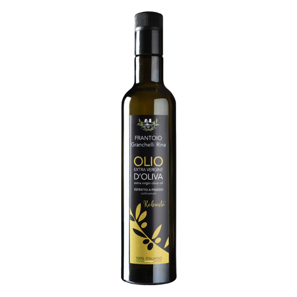 Olio Extravergine d'Oliva "Robusto" 100% Italiano - Bottiglia da 500/750ml